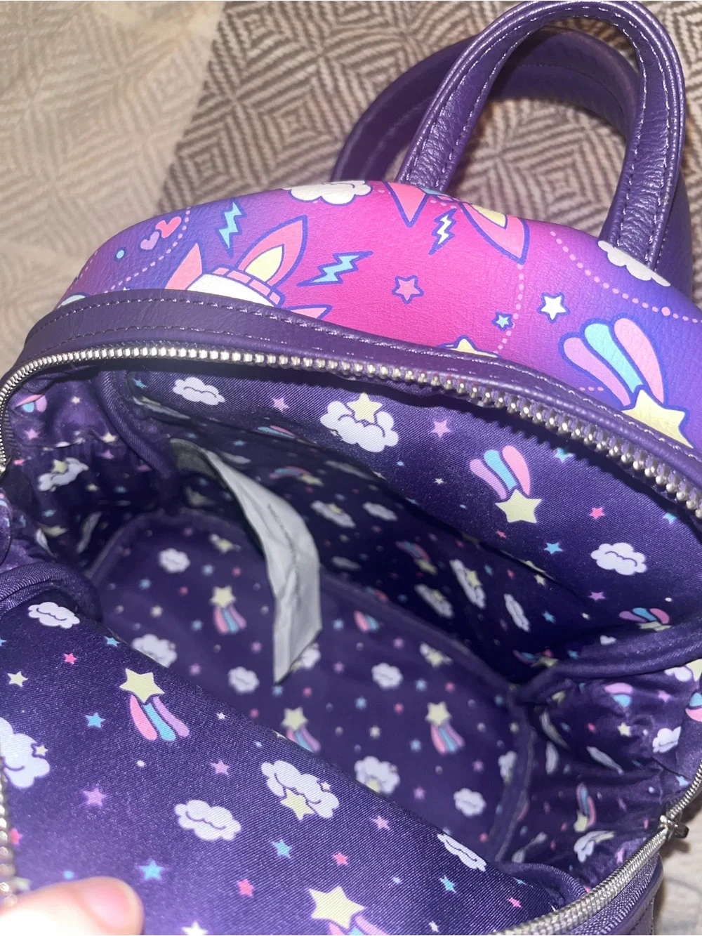 Loungefly x Hello Kitty Space AOP backpack
